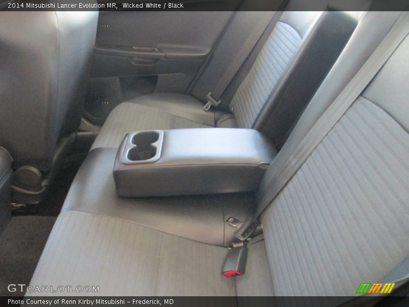 Wicked White / Black 2014 Mitsubishi Lancer Evolution MR