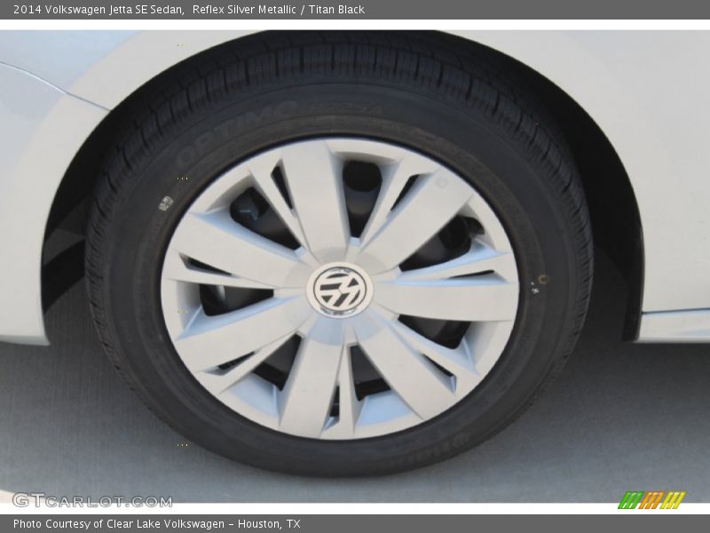 Reflex Silver Metallic / Titan Black 2014 Volkswagen Jetta SE Sedan