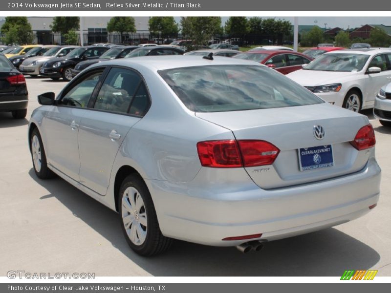 Reflex Silver Metallic / Titan Black 2014 Volkswagen Jetta SE Sedan