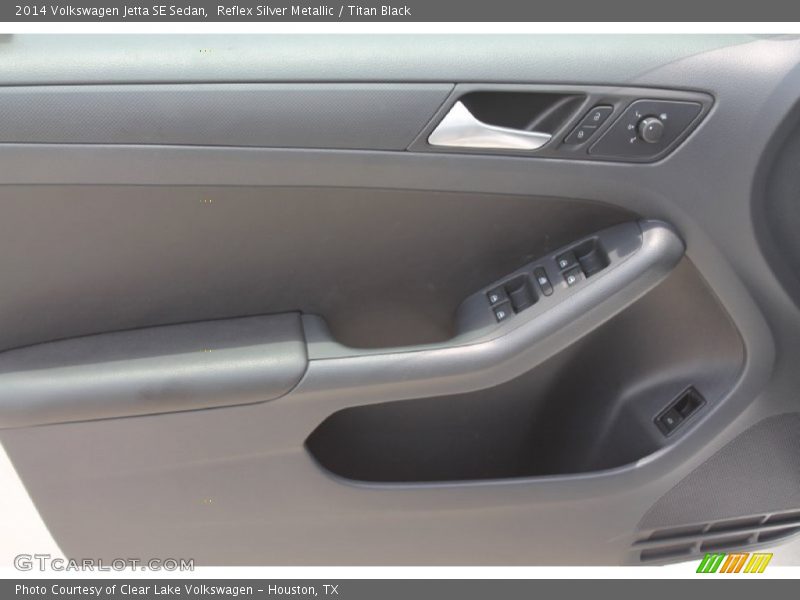 Reflex Silver Metallic / Titan Black 2014 Volkswagen Jetta SE Sedan