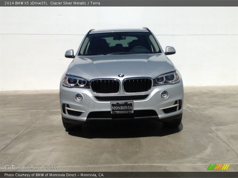 Glacier Silver Metallic / Terra 2014 BMW X5 sDrive35i
