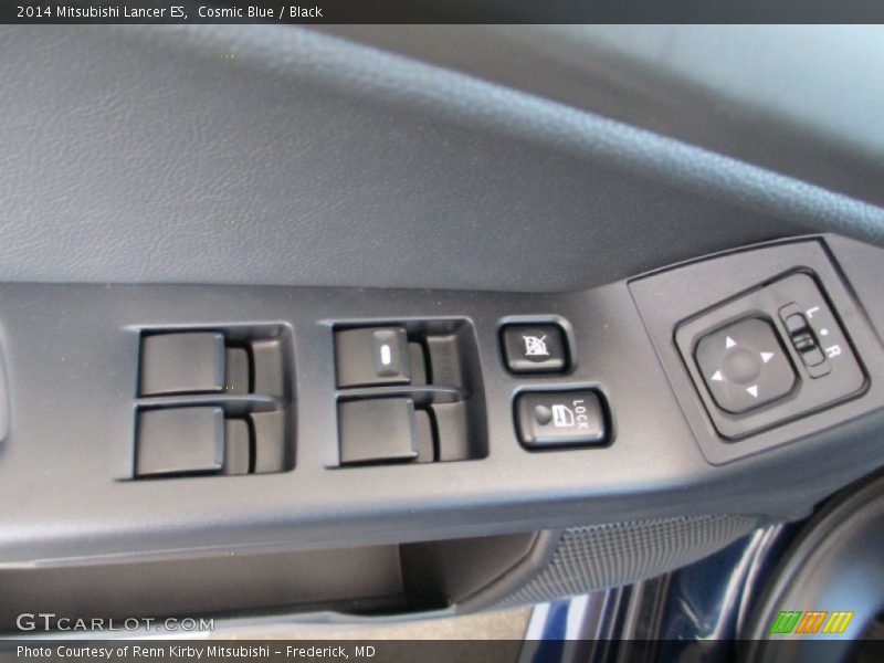 Cosmic Blue / Black 2014 Mitsubishi Lancer ES