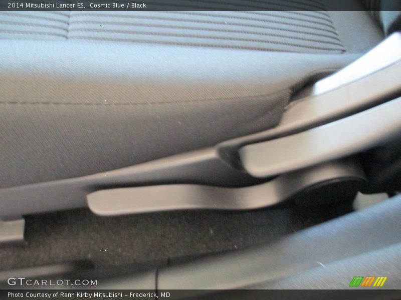 Cosmic Blue / Black 2014 Mitsubishi Lancer ES