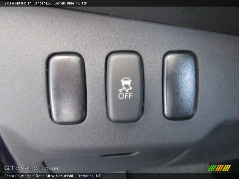 Cosmic Blue / Black 2014 Mitsubishi Lancer ES
