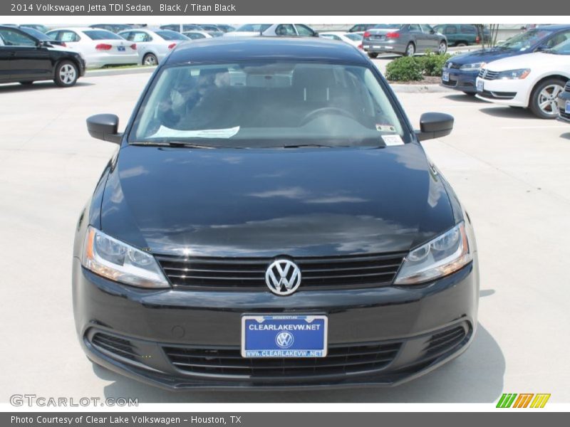 Black / Titan Black 2014 Volkswagen Jetta TDI Sedan