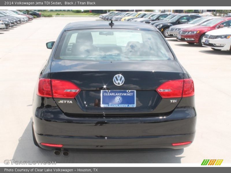 Black / Titan Black 2014 Volkswagen Jetta TDI Sedan