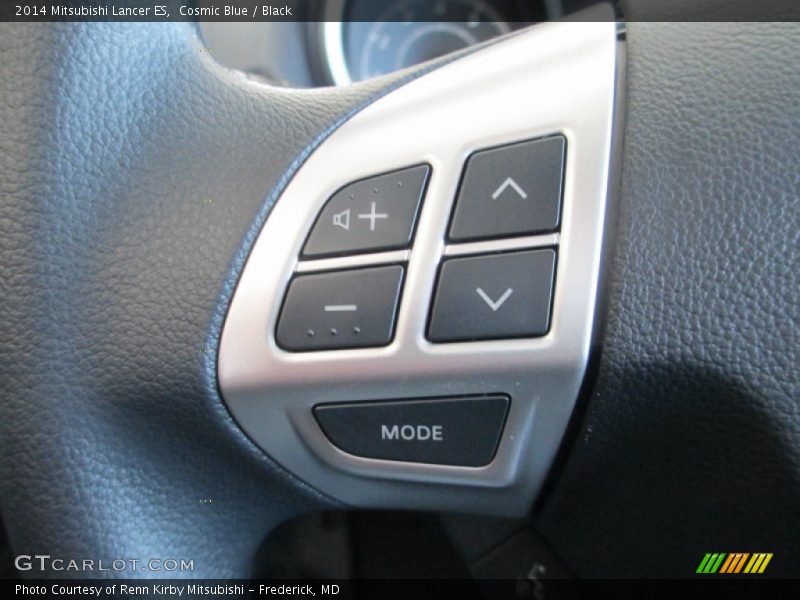 Cosmic Blue / Black 2014 Mitsubishi Lancer ES