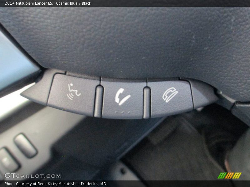 Cosmic Blue / Black 2014 Mitsubishi Lancer ES