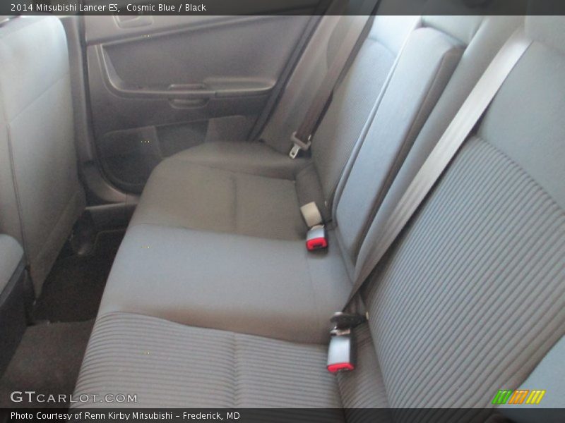 Cosmic Blue / Black 2014 Mitsubishi Lancer ES