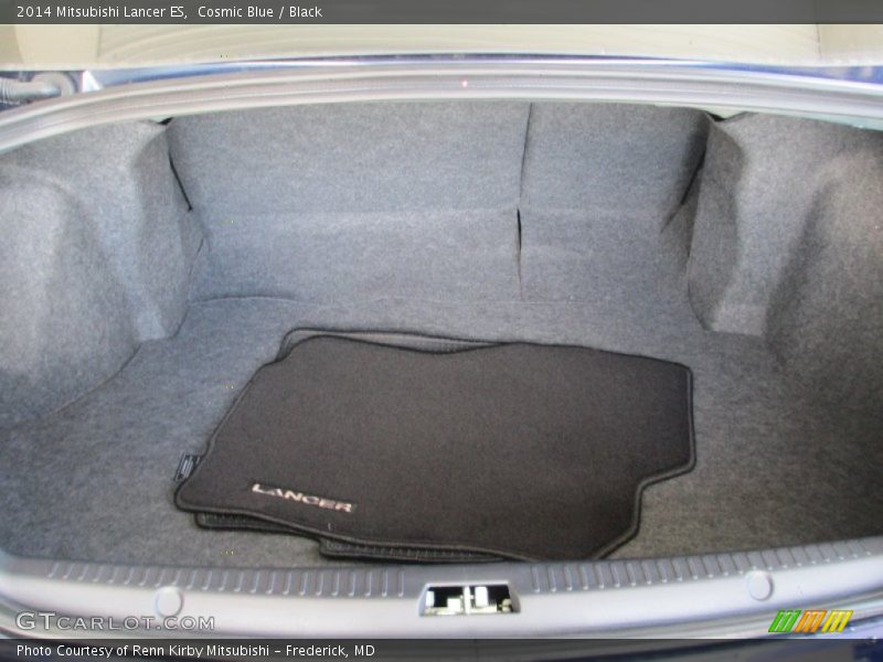 Cosmic Blue / Black 2014 Mitsubishi Lancer ES