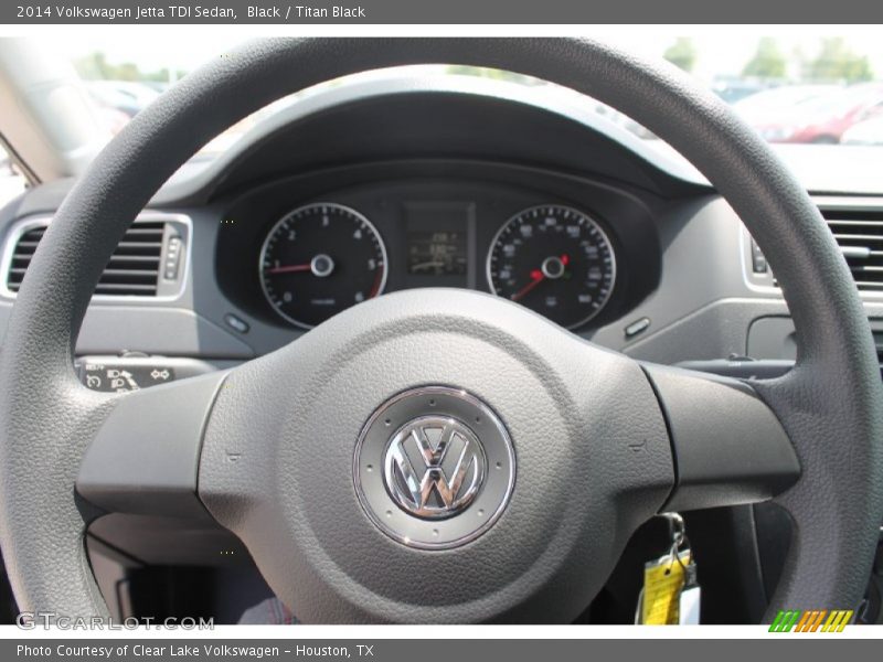 Black / Titan Black 2014 Volkswagen Jetta TDI Sedan