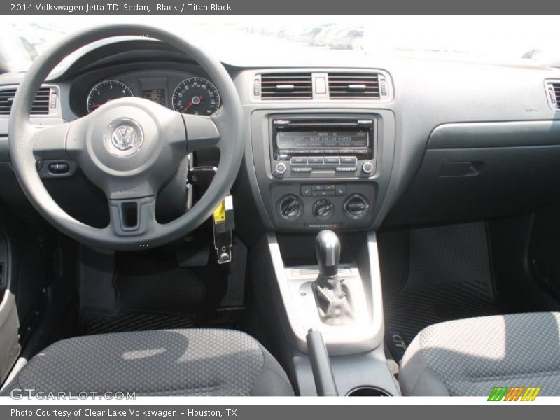 Black / Titan Black 2014 Volkswagen Jetta TDI Sedan