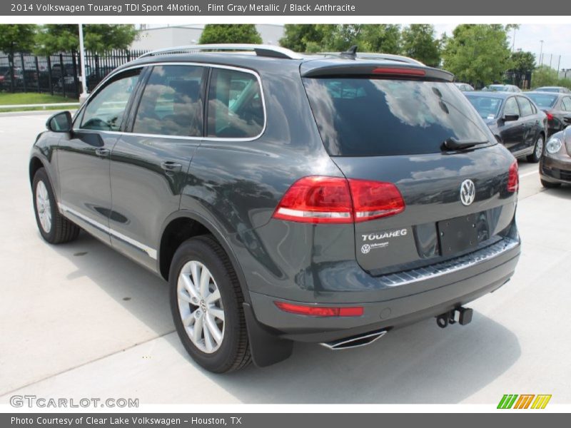 Flint Gray Metallic / Black Anthracite 2014 Volkswagen Touareg TDI Sport 4Motion
