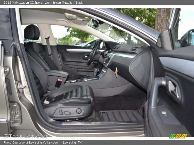 Light Brown Metallic / Black 2013 Volkswagen CC Sport