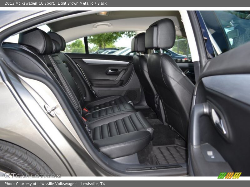 Light Brown Metallic / Black 2013 Volkswagen CC Sport