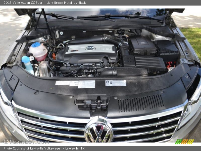 Light Brown Metallic / Black 2013 Volkswagen CC Sport