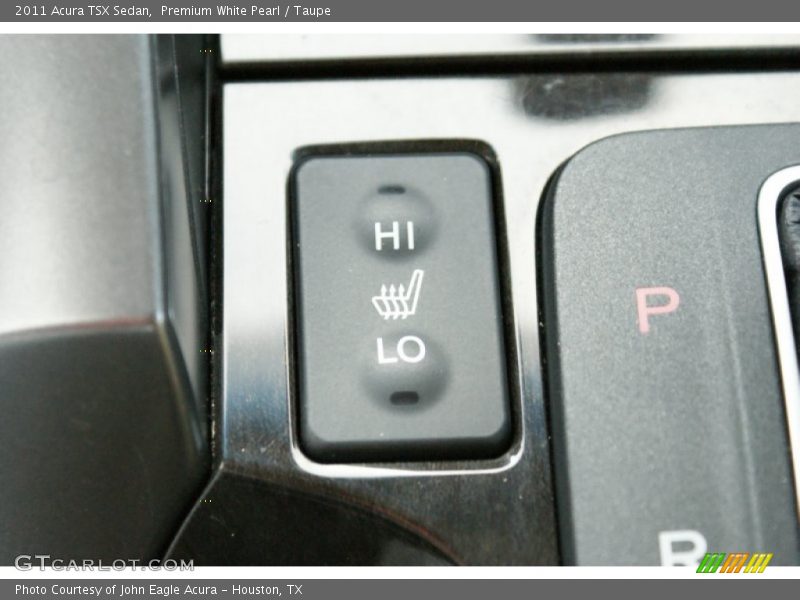 Premium White Pearl / Taupe 2011 Acura TSX Sedan