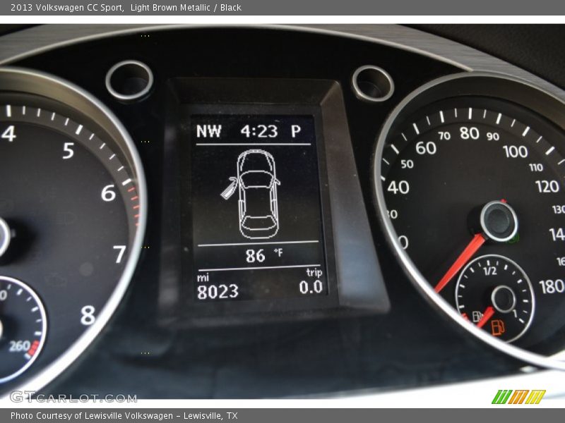 Light Brown Metallic / Black 2013 Volkswagen CC Sport