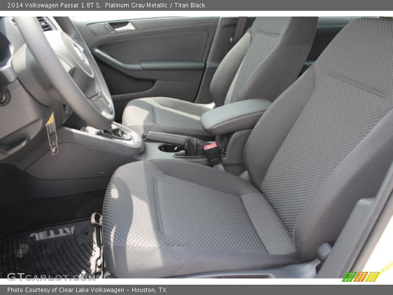 Platinum Gray Metallic / Titan Black 2014 Volkswagen Passat 1.8T S