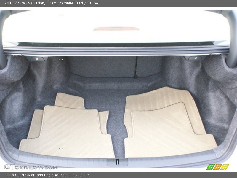 Premium White Pearl / Taupe 2011 Acura TSX Sedan