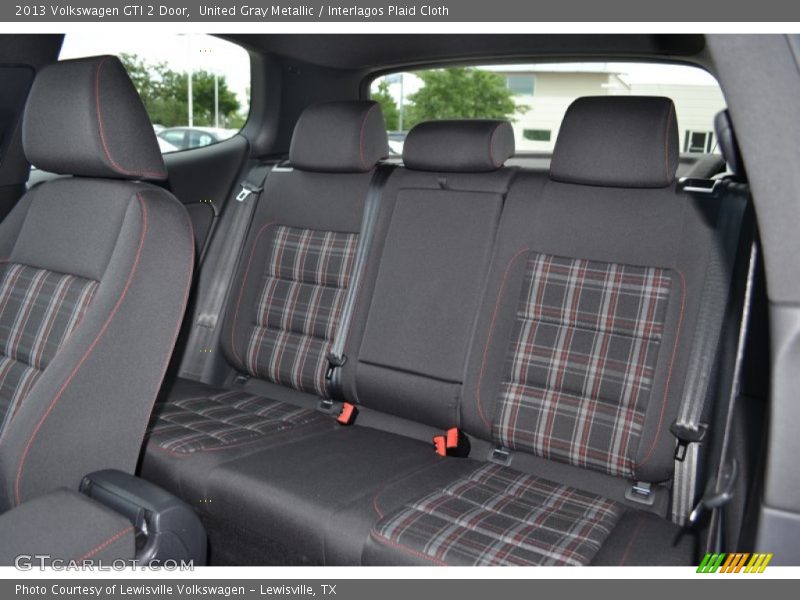 United Gray Metallic / Interlagos Plaid Cloth 2013 Volkswagen GTI 2 Door