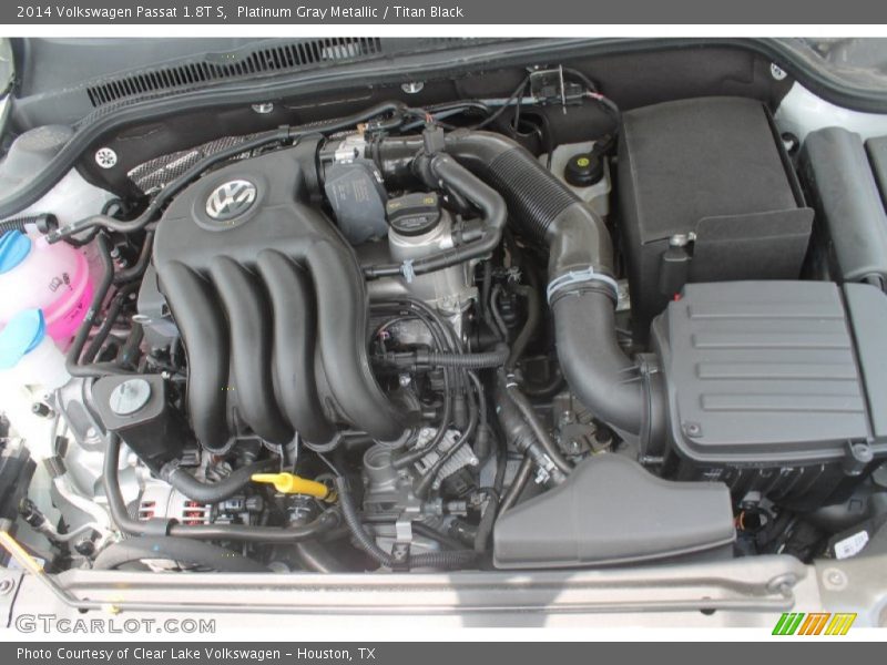 Platinum Gray Metallic / Titan Black 2014 Volkswagen Passat 1.8T S