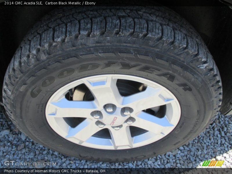 Carbon Black Metallic / Ebony 2014 GMC Acadia SLE