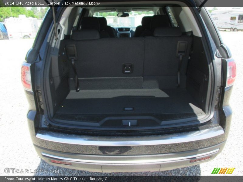 Carbon Black Metallic / Ebony 2014 GMC Acadia SLE