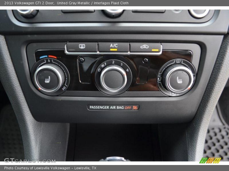 Controls of 2013 GTI 2 Door