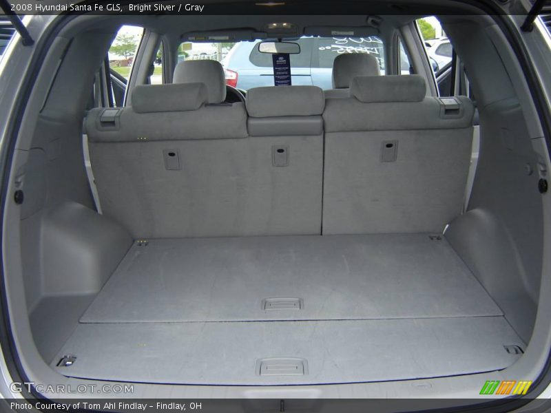 Bright Silver / Gray 2008 Hyundai Santa Fe GLS