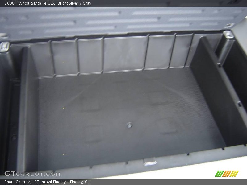 Bright Silver / Gray 2008 Hyundai Santa Fe GLS