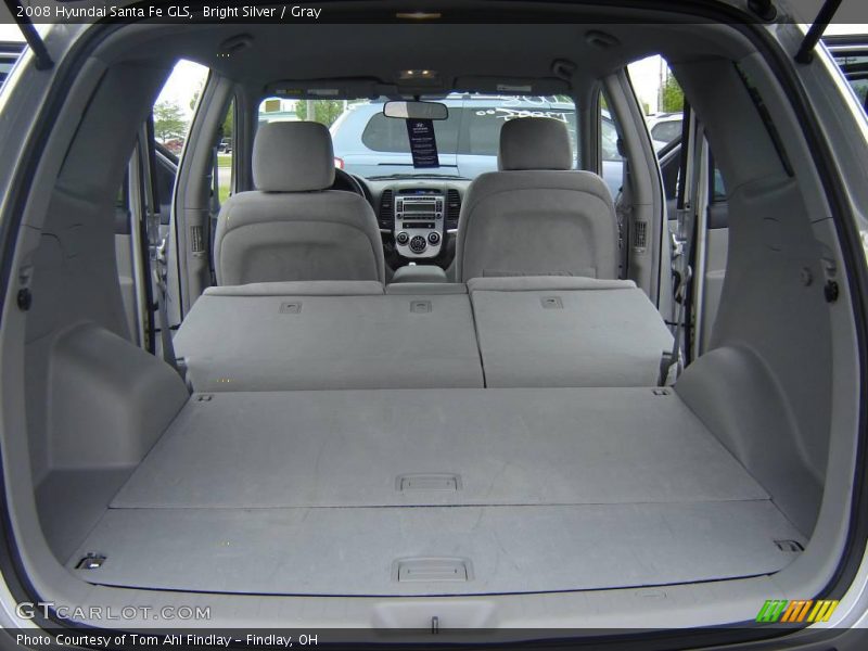 Bright Silver / Gray 2008 Hyundai Santa Fe GLS