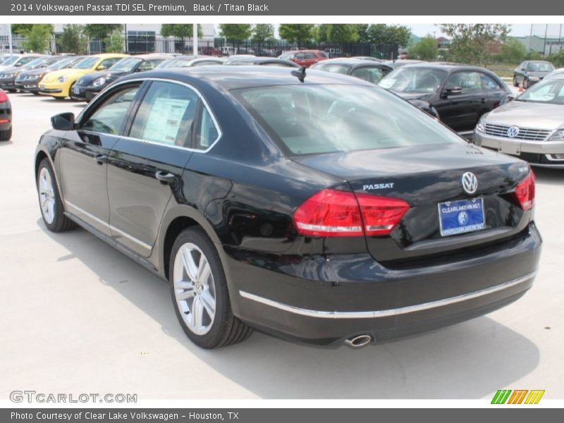 Black / Titan Black 2014 Volkswagen Passat TDI SEL Premium