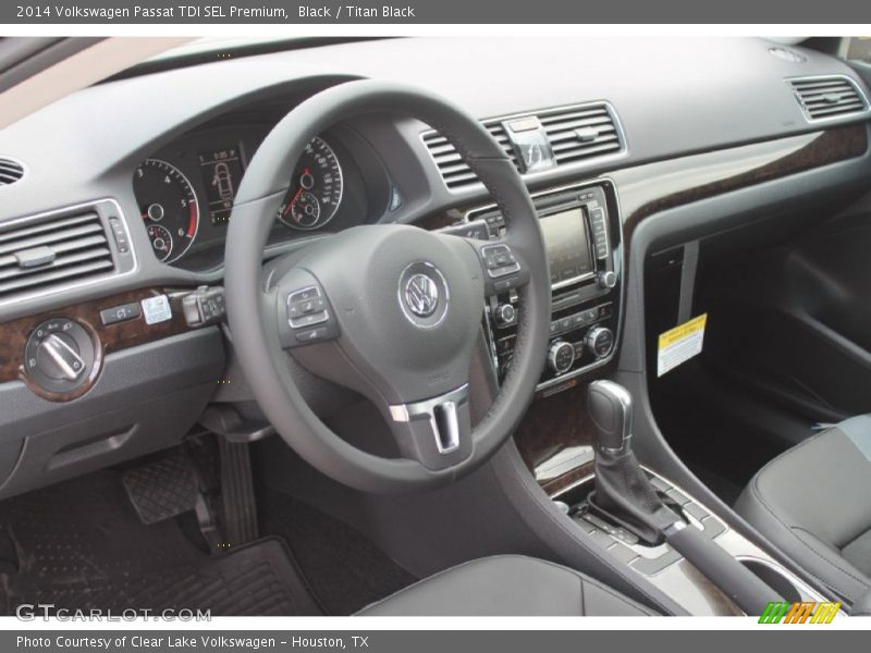 Black / Titan Black 2014 Volkswagen Passat TDI SEL Premium