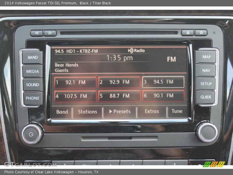 Black / Titan Black 2014 Volkswagen Passat TDI SEL Premium