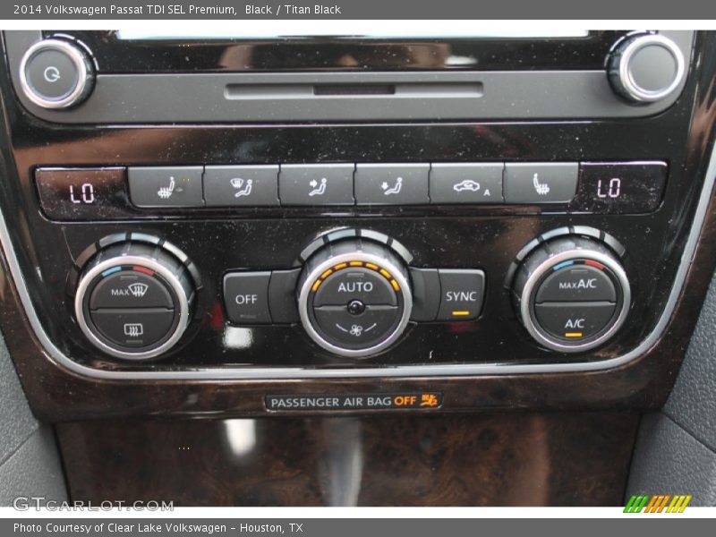 Black / Titan Black 2014 Volkswagen Passat TDI SEL Premium