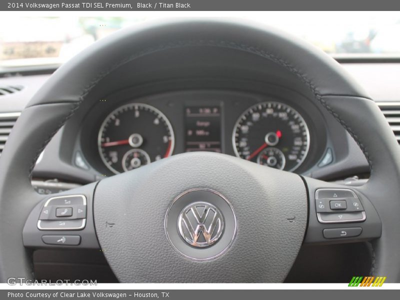Black / Titan Black 2014 Volkswagen Passat TDI SEL Premium
