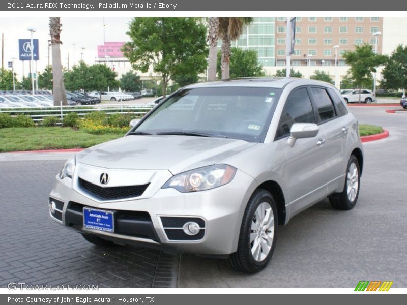 Palladium Metallic / Ebony 2011 Acura RDX Technology