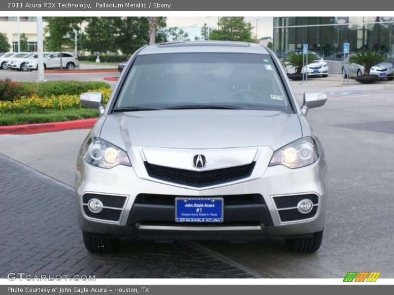 Palladium Metallic / Ebony 2011 Acura RDX Technology