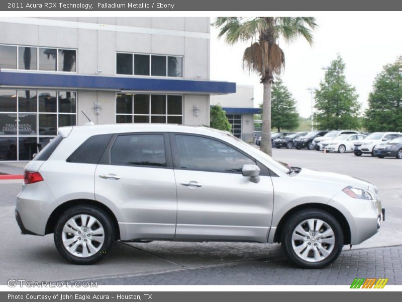 Palladium Metallic / Ebony 2011 Acura RDX Technology