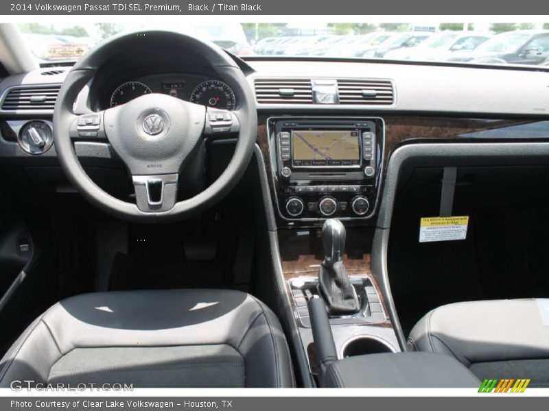 Black / Titan Black 2014 Volkswagen Passat TDI SEL Premium