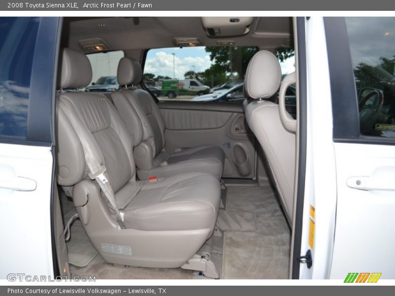 Arctic Frost Pearl / Fawn 2008 Toyota Sienna XLE