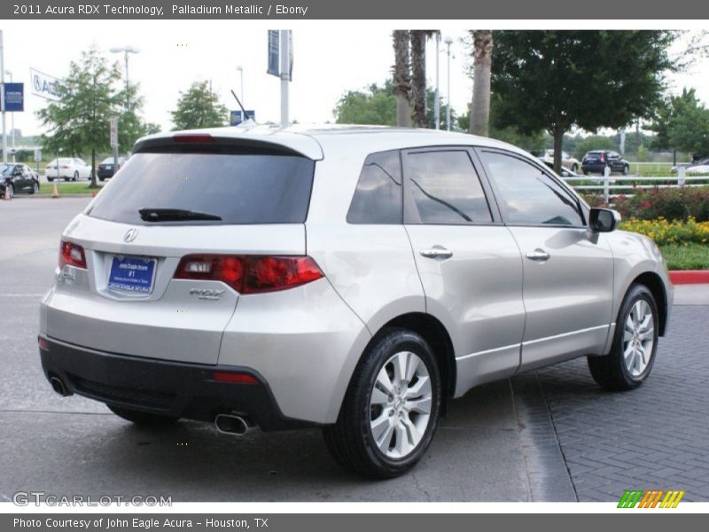 Palladium Metallic / Ebony 2011 Acura RDX Technology
