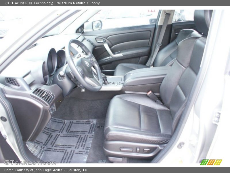 Palladium Metallic / Ebony 2011 Acura RDX Technology
