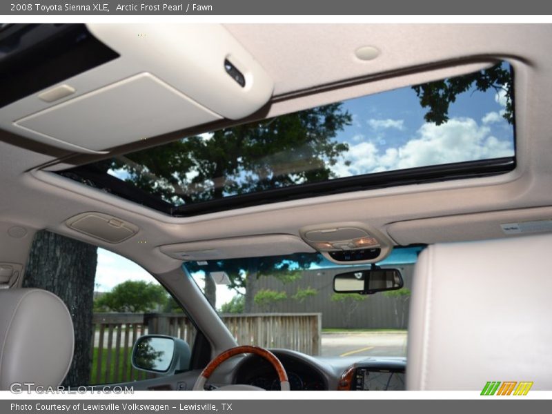 Arctic Frost Pearl / Fawn 2008 Toyota Sienna XLE