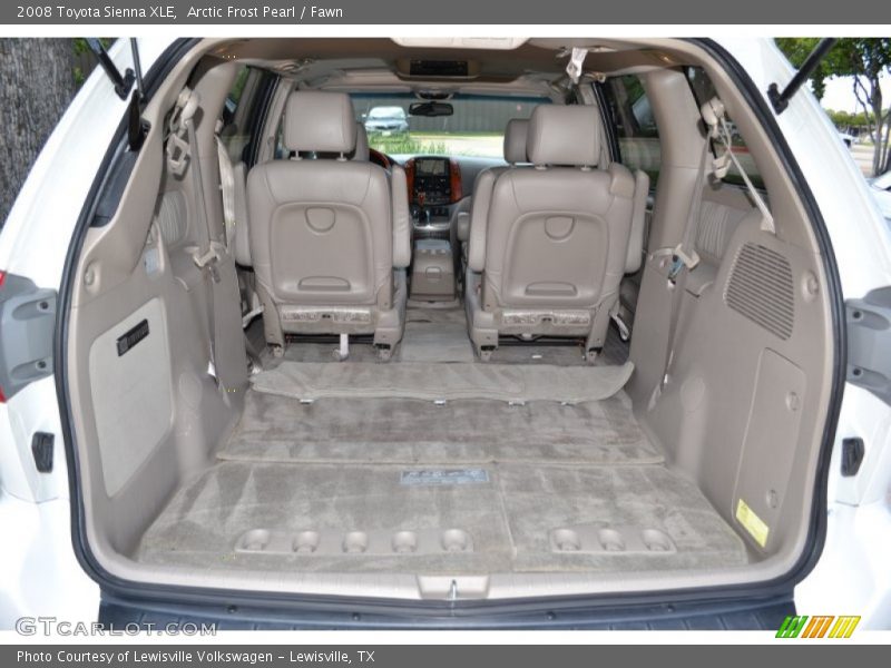 Arctic Frost Pearl / Fawn 2008 Toyota Sienna XLE