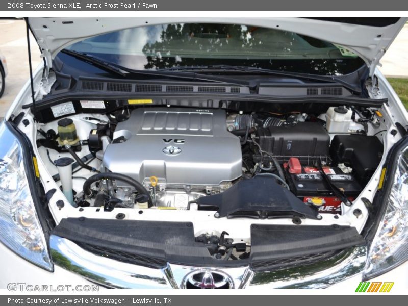 Arctic Frost Pearl / Fawn 2008 Toyota Sienna XLE
