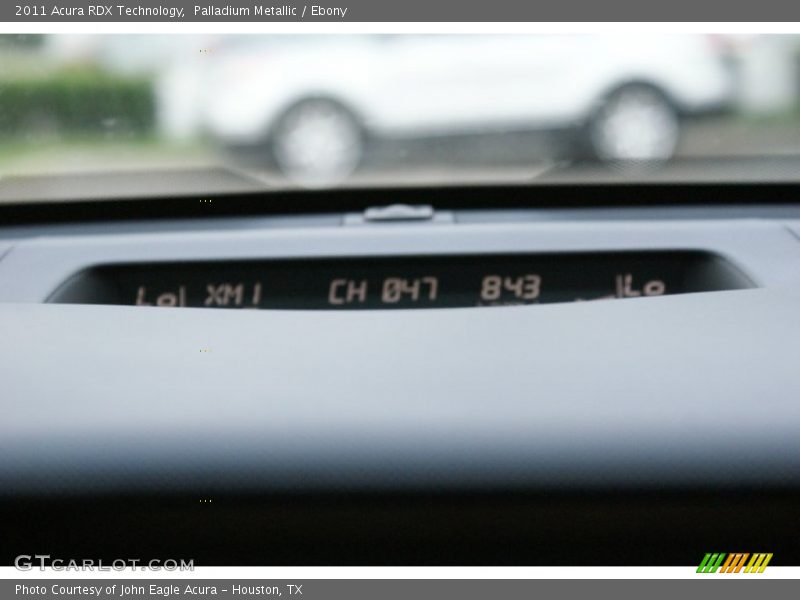 Palladium Metallic / Ebony 2011 Acura RDX Technology