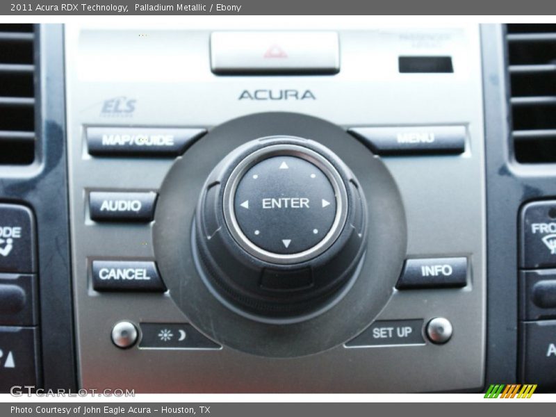 Palladium Metallic / Ebony 2011 Acura RDX Technology