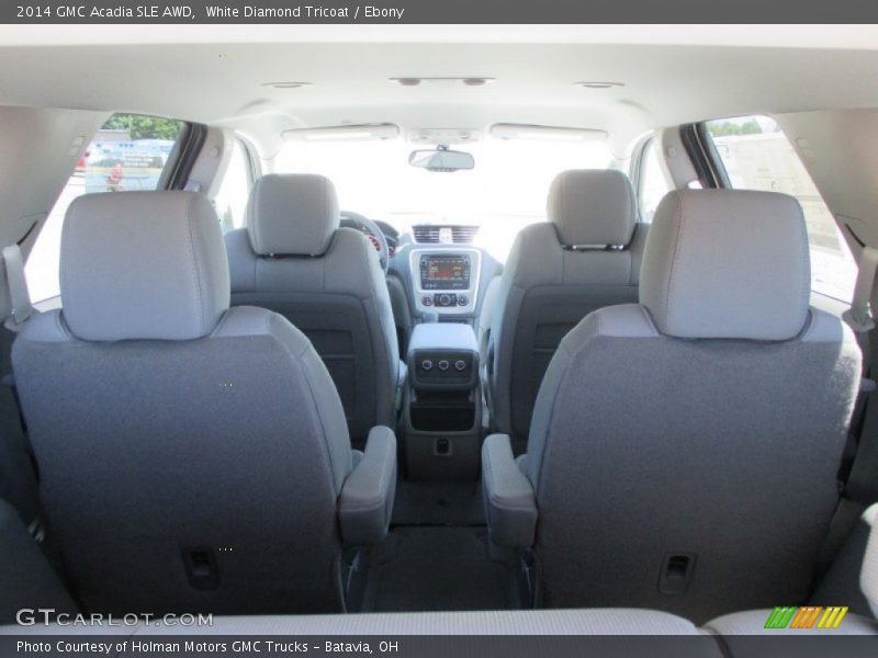 White Diamond Tricoat / Ebony 2014 GMC Acadia SLE AWD